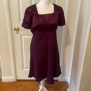EUC Donna Rico petite dress size 4p PURPLE​​​​​​​​